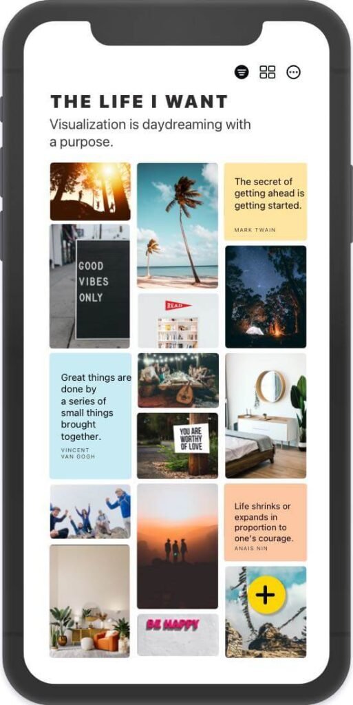 Horizons: A Vision Board App